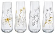 Crystalex Poháre na prosecco MEADOW 250 ml, 4 ks