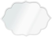 Zrkadlo Velvette (biela). Akcia -18%. Vlastná spoľahlivá doprava až k Vám domov. 1127525