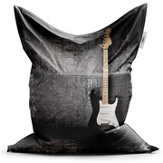 Sedací vak Classic gitara, sivá