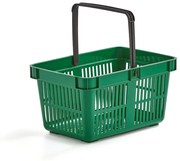 Nákupný košík, 27 L, 480x330x250 mm, zelený