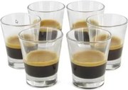Súprava pohárov (6 ks) Caffeino, 85 ml%