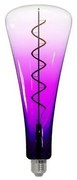 LED Žiarovka FILAMENT SHAPE T110 E27/5W/230V 1800K fialová