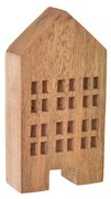 InDecor Domček z mangového dreva, 8 x 4 x 15 cm