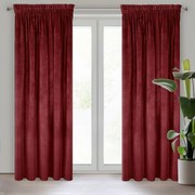 ZATEMŇOVACÍ ZÁVES NA PÁSKE RIA 140X270 CM BORDOVÁ