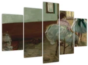 Obraz - Edgar Degas, The Dance Lesson, reprodukcia (150x105 cm)