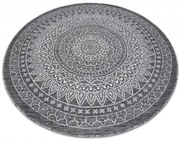 Koberec šnúrkový SIZAL LOFT 21207 BOHO slonia kosť / strieborný / sivý