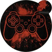 Koberec Lima G932A Gamepad čierny / svetločervený kruh