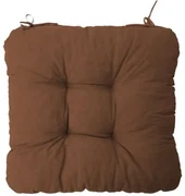Podložka na stoličku Soft tmavohnedá