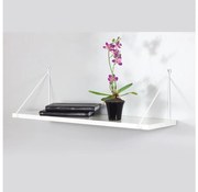 Nástenná polica ARMONI 20x72 cm biela