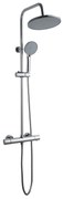 Invena Volos, sprchová sada s termostatickou batériou, chrómová, INV-AU-37-T01-V