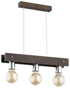 Luster na lanku BINGO 3xE27/60W/230V