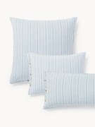 Obliečka na vankúš z vypraného ľanu's prúžkami Telma