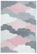 Kusový koberec Bambi 820 pink, 80x150, ružová, detská izba, Ayyildiz