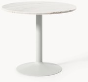 Okrúhly mramorový jedálenský stôl Miley, rôzne veľkosti