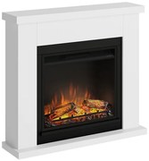 Tagu elektrický krb Frode Pure White, 1500 W, LED