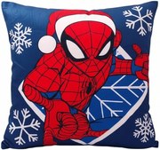Vianočný vankúš Spiderman - 40 x 40 cm