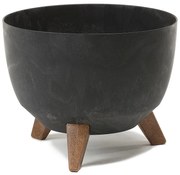 Kvetináč ROMA 290 ECO - čierny betón