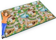 Rolovaná penová podložka na vyfarbovanie 200 x 120 x 0,3 cm Ricokids RK-343