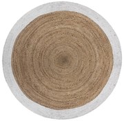 Koberec Imogen, (fi) 120 cm, hnedá/biela