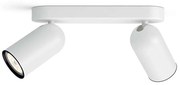 Philips 50582/31/PN - Bodové svietidlo MYLIVING PONGEE 2xGU10/5,5W/230V P2049