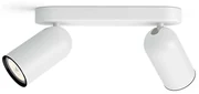 Philips 50582/31/PN - Bodové svietidlo MYLIVING PONGEE 2xGU10/5,5W/230V P2049