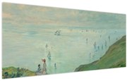 Obraz - Henri Fantin-Latour, Cliffs at Pourville, reprodukcia (120x50 cm)