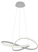 LED Stmievateľný luster na lanku LED/70W/230V 3000-6500K + diaľkové ovládanie