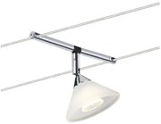 Paulmann 94138 - 1xGU4/10W Bodové svietidlo COLMAR 12V biela/lesklý chróm