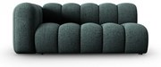Tyrkysovomodrý modul pohovky (ľavý roh) Lupine – Micadoni Home
