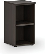 Kancelársky regál PRIMO WOOD, 400 x 420 x 740 mm, wenge