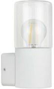 Briloner 320506TF - Vonkajšie nástenné svietidlo 1xE27/12W/230V IP44 biela