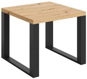 Konferenčný stolík Mona 600/600/500 dub artisan/čierna