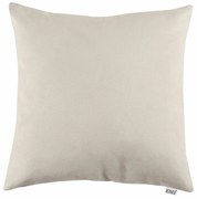 Vankúš krémový semiš EMI, Vankúš 45x45 cm