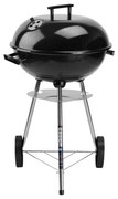 Zahradní gril na dřevěné uhlí RUND černý