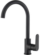 Kuchinox Dima, vysoká drezová batéria s výtokom v tvare U, čierna matná, LAV-BQD_768D