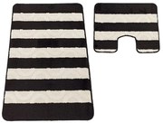 Sada kúpeľňových koberčekov Montana Said XL Black