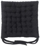 Poduška na stoličku SSE Morrocco 66 40x40 cm čierna
