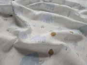 PREM -  PREM Látková plienka s potlačou Mamut Bavlna, 70/70 cm
