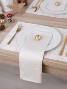 Lurexová Vianočná servítka Hviezdna noc - 40 × 40 cm