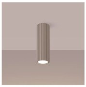 Brilagi - Bodové svietidlo CRESTO 1xGU10/10W/230V 20 cm taupe