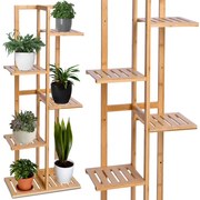 Stojan na kvety GUTREN bambusový 6 políc