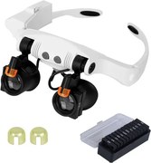 Náhlavná lupa s LED svetlom VR 09141