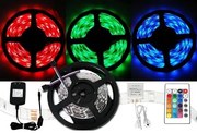 Zaparkorun Farebný LED pás 5050 - 5 metrov - kompletná súprava