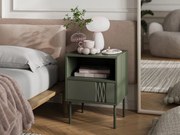 Komplet 2 ks. nočných stolíkov Firtus, Farby: zelená