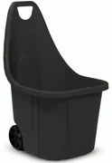 Vozík na záhradný odpad Blumax CADDY, 60 lit., čierny (50 x 60 x 84 cm)
