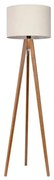 Stojacia lampa ROLLER 1xE27/60W/230V dub krémová