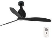 FARO 32030 - Stropný ventilátor MINI ETERFAN čierna pr. 128 cm + diaľkové ovládanie
