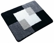 RIDDER 7103807 Coins kúpeľňová predložka s protišmykom 55 x 50 cm, sivá