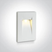 Moderné svietidlo ONE LIGHT ext. vstavané svietidlo 68062/W/W