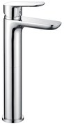 Mereo Mereo, Umývadlová stojanková vysoká batéria, Viana, bez výpuste, chróm, MER-CBE10102